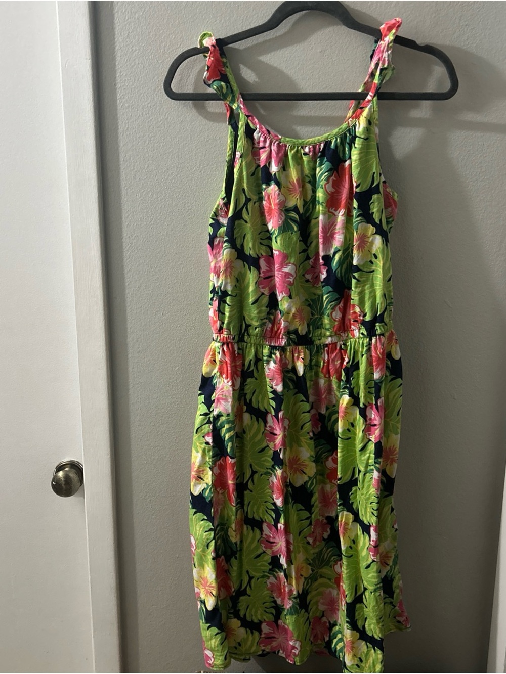 Gymboree Ladies Adult Size Med Sundress Tropical Coastal